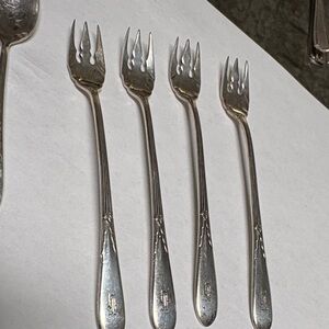Classic Sterling Silver Seafood Forks